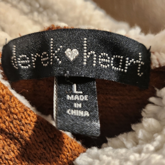 Hoodie, Derek Heart, Burnt orange, size L - Picture 4 of 4